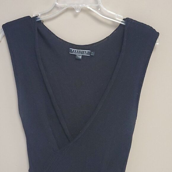 PERUVIAN CONNECTION Ipanema Pima Cotton Tunic - Size Small - Picture 4 of 7